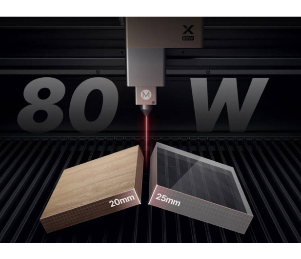 xTool Grawerka laserowa P3 80W - zestaw All-in-one - 1570549 - zdjęcie 3
